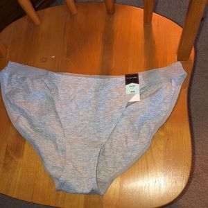 Grey bikini underwear